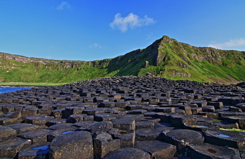 Giants Causeway on Sunny Irish Day